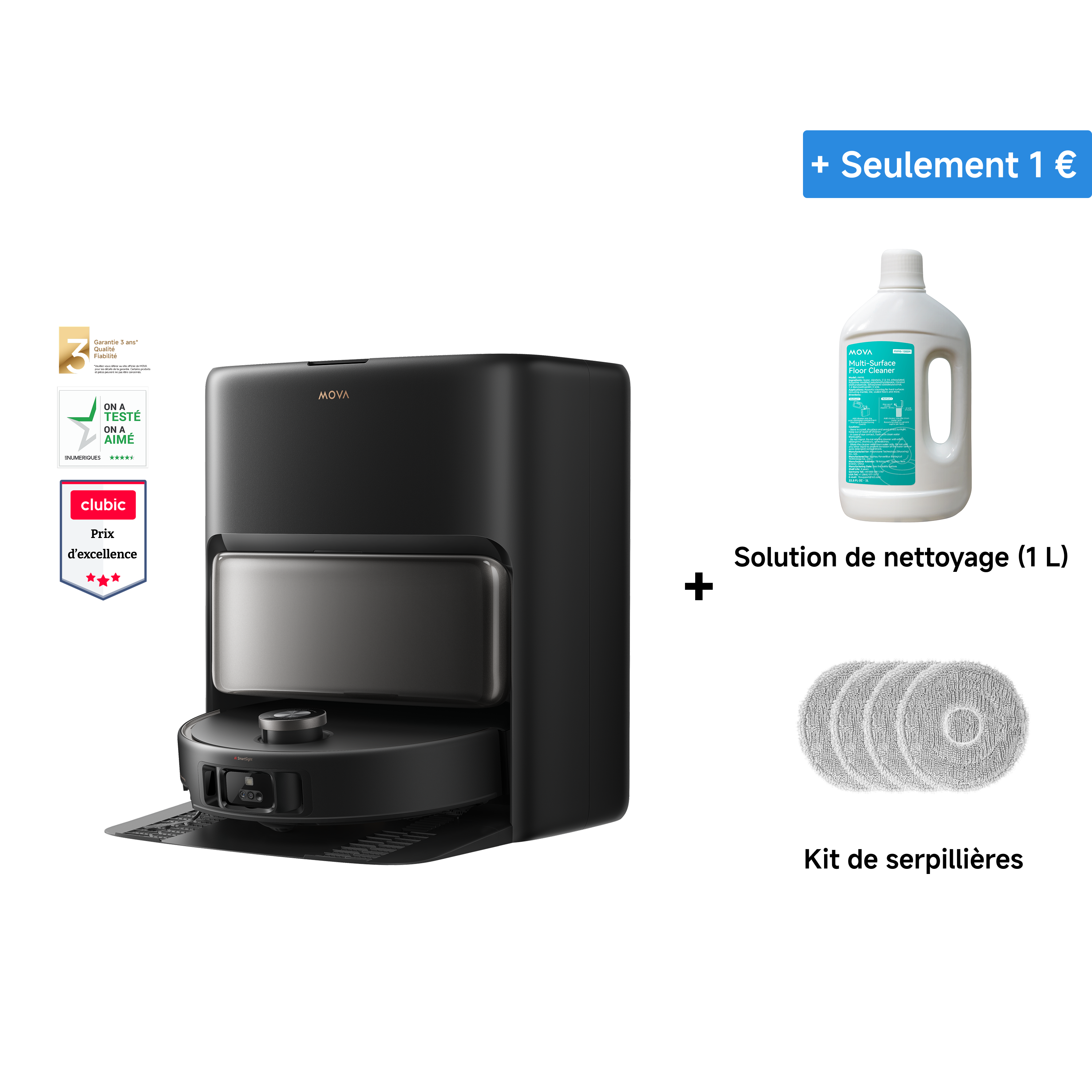 MOVA V50 Ultra Complete Robot aspirateur