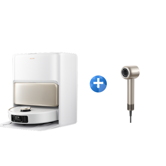 MOVA V50 Ultra Complete Robot aspirateur + Shine 10