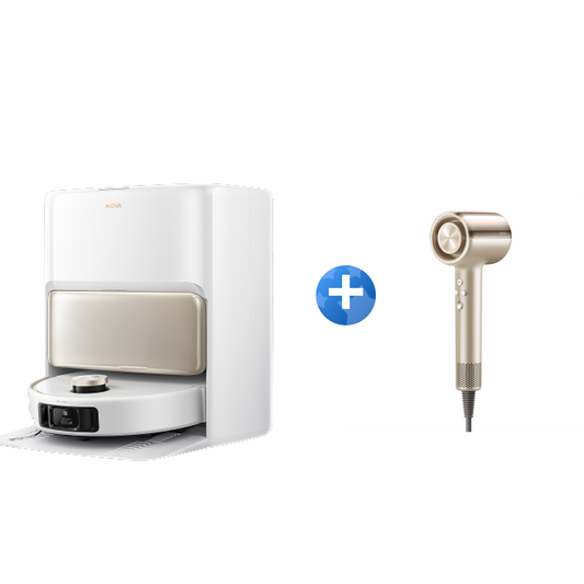MOVA V50 Ultra Complete Robot aspirateur + Shine 20