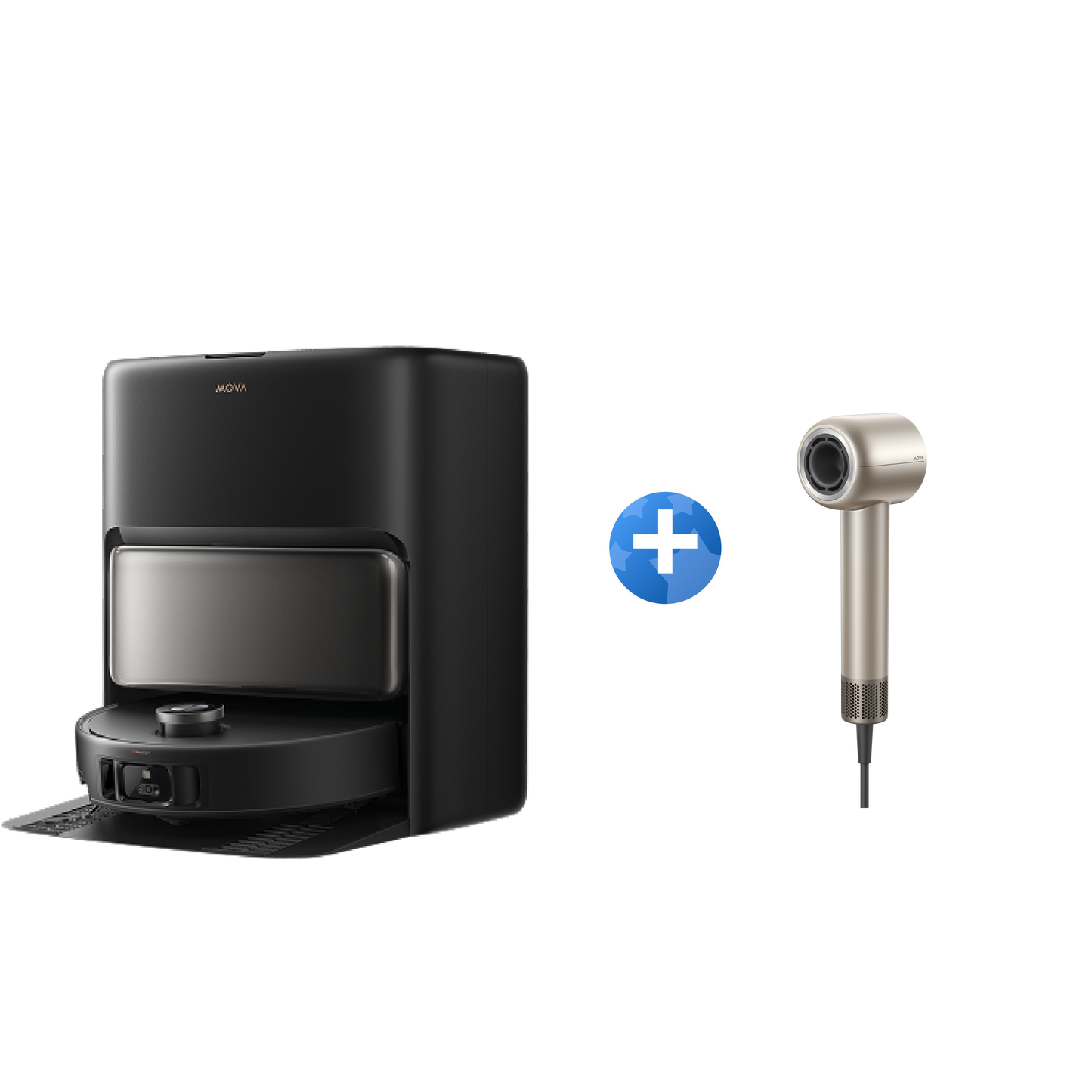 MOVA V50 Ultra Complete Robot aspirateur + Shine 10
