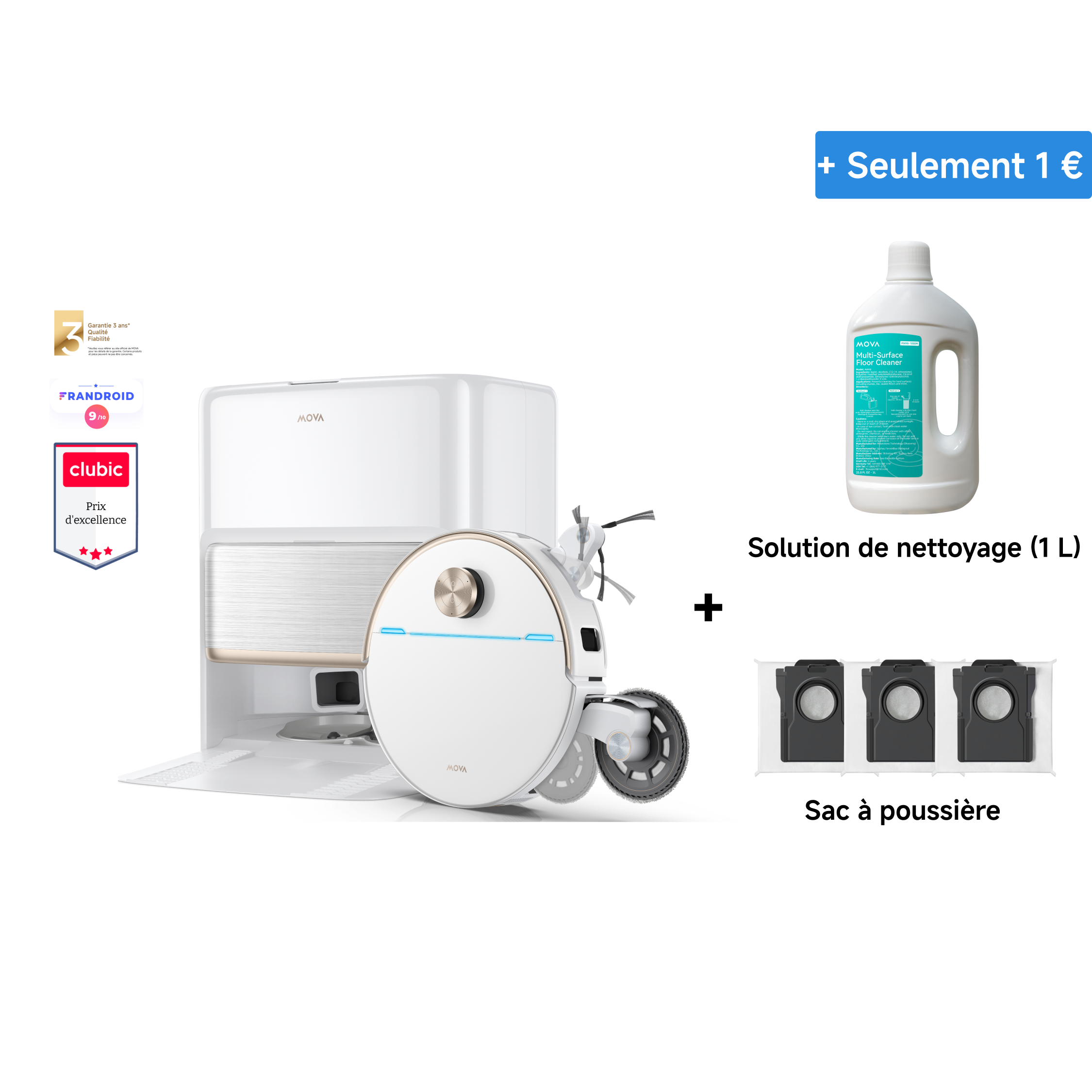 MOVA V70 Ultra Complete Robot aspirateur