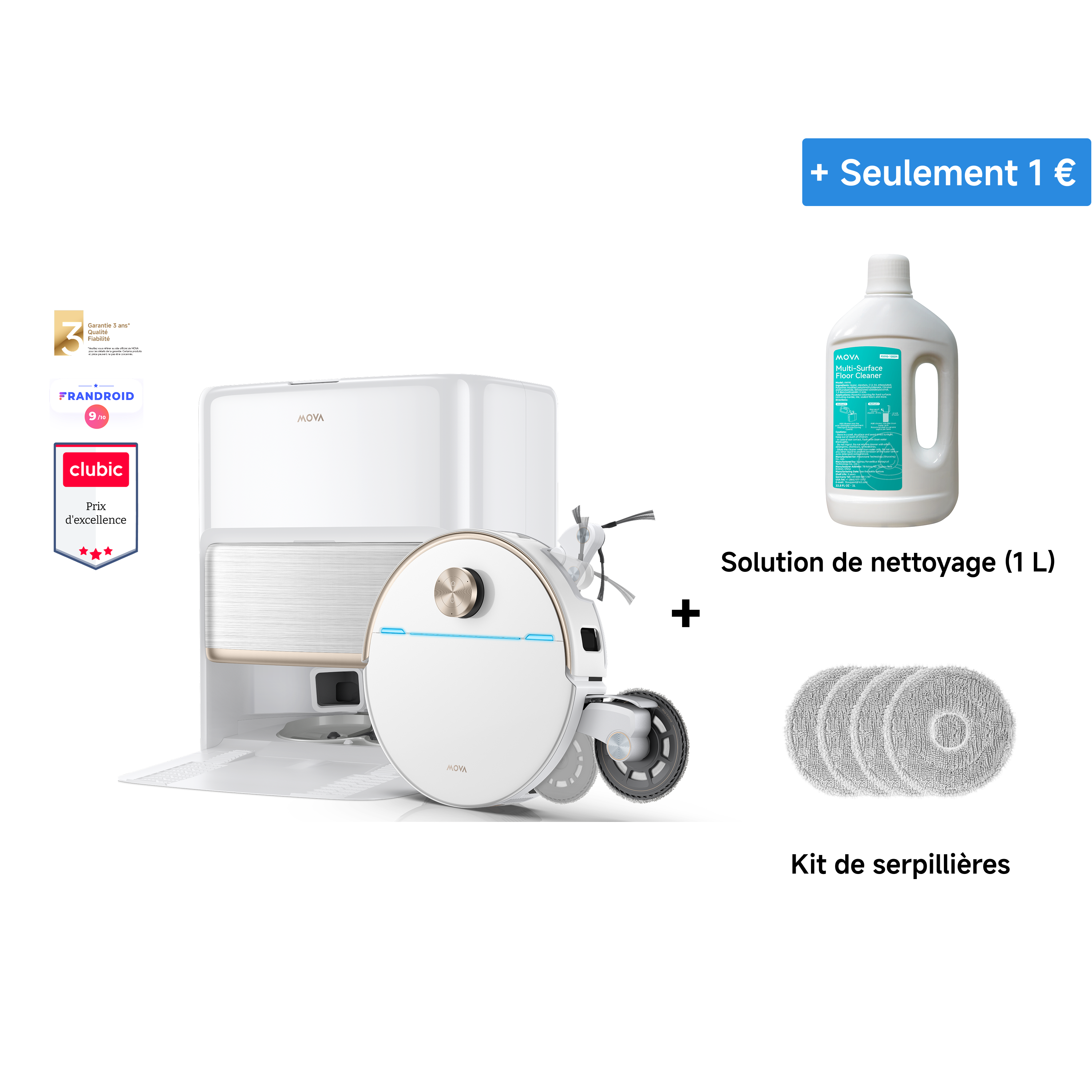 MOVA V70 Ultra Complete Robot aspirateur