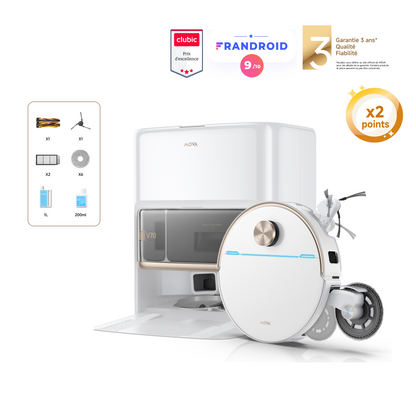 Dreame MOVA V70 Ultra Complete X Robot aspirateur
