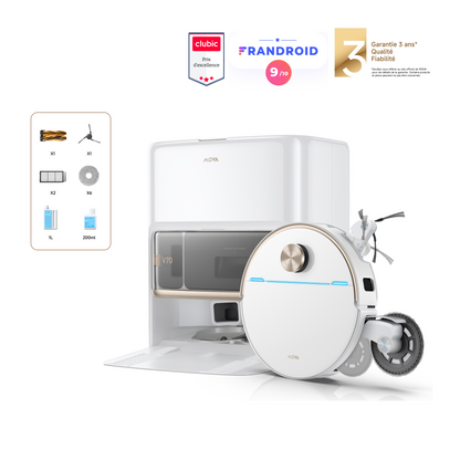 Dreame MOVA V70 Ultra Complete X Robot aspirateur