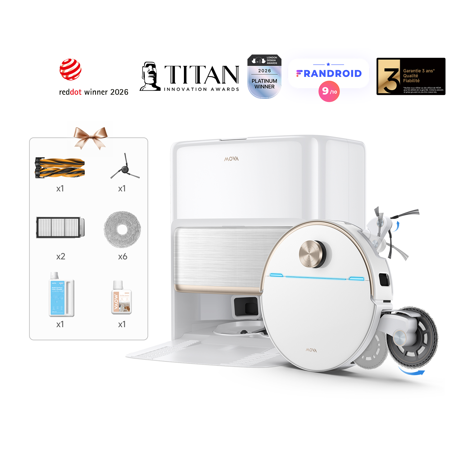MOVA V70 Ultra Complete Robot aspirateur