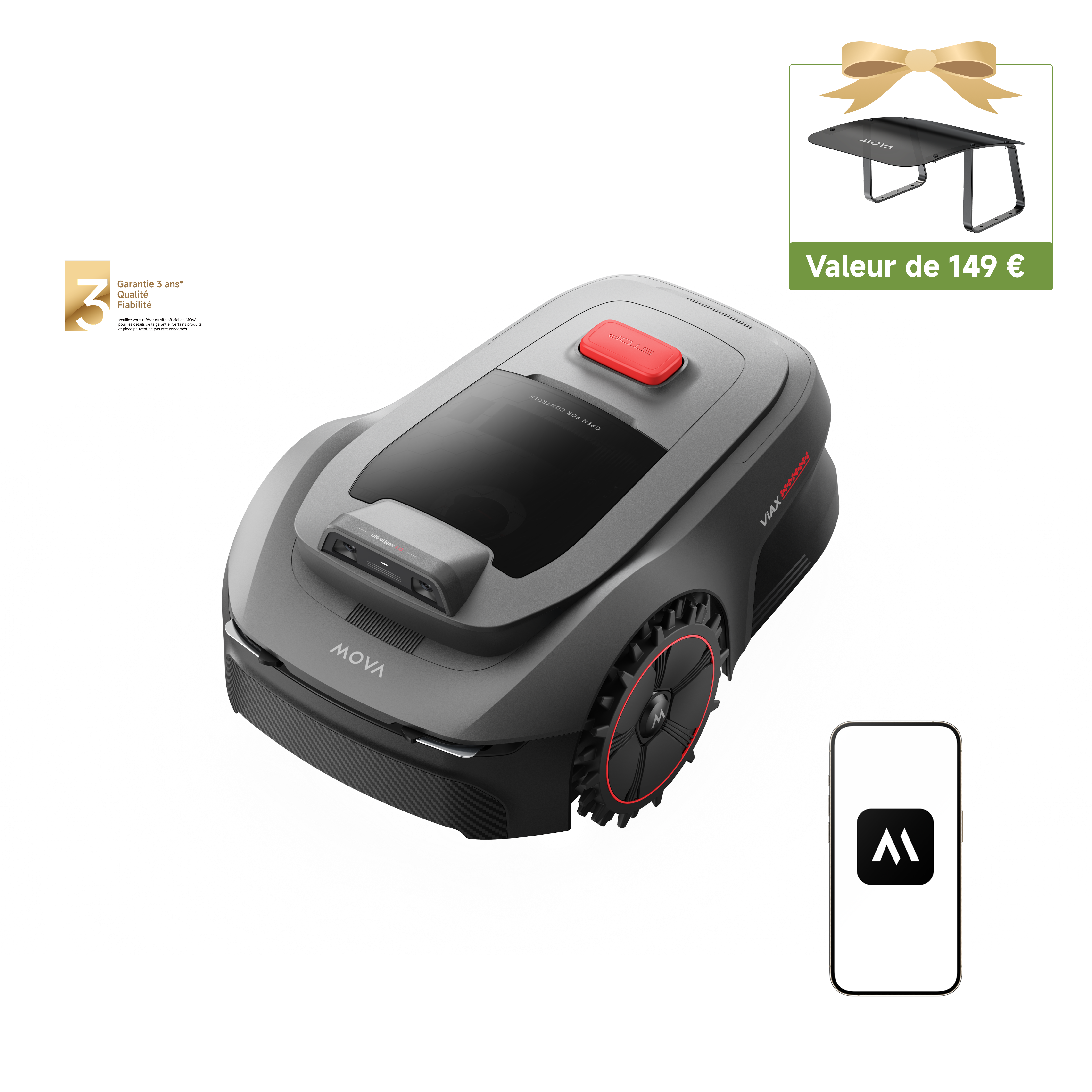 MOVA ViAX 250 Robot tondeuse