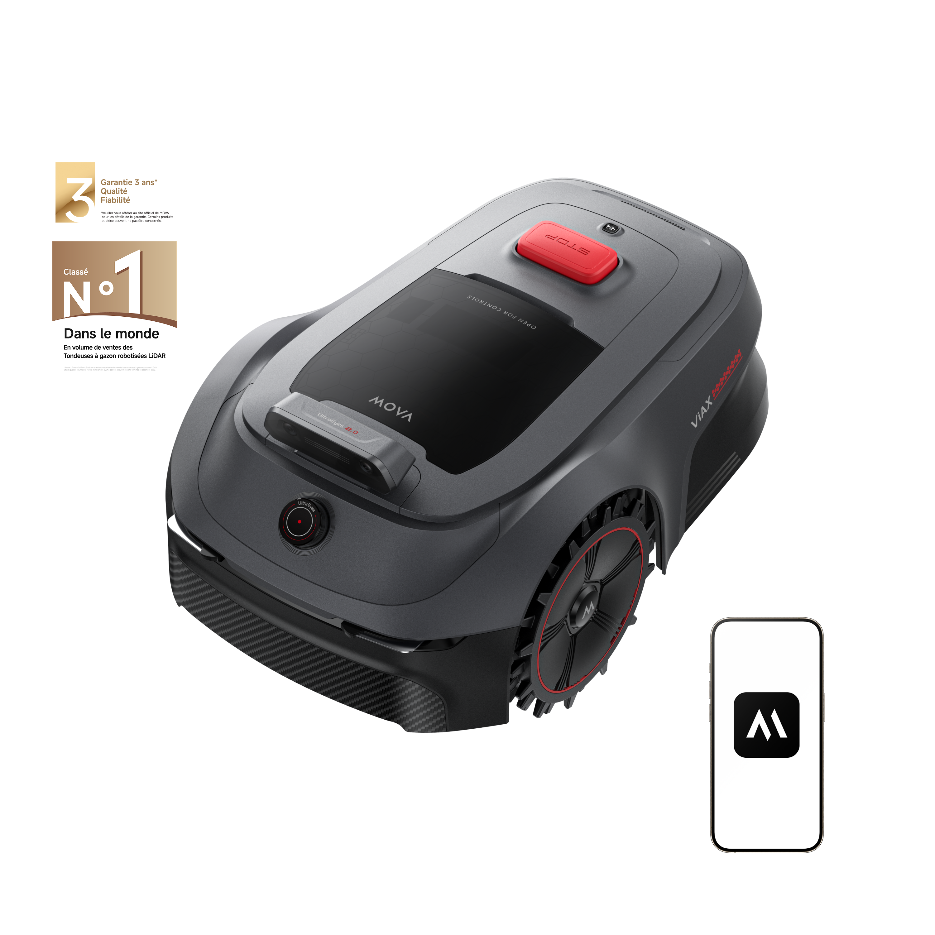 Semaine MOVA MOVA ViAX 500 Robot tondeuse