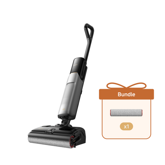 Pack de nettoyage MOVA X4 Plus: Aspirateur laveur + Brosse roulante