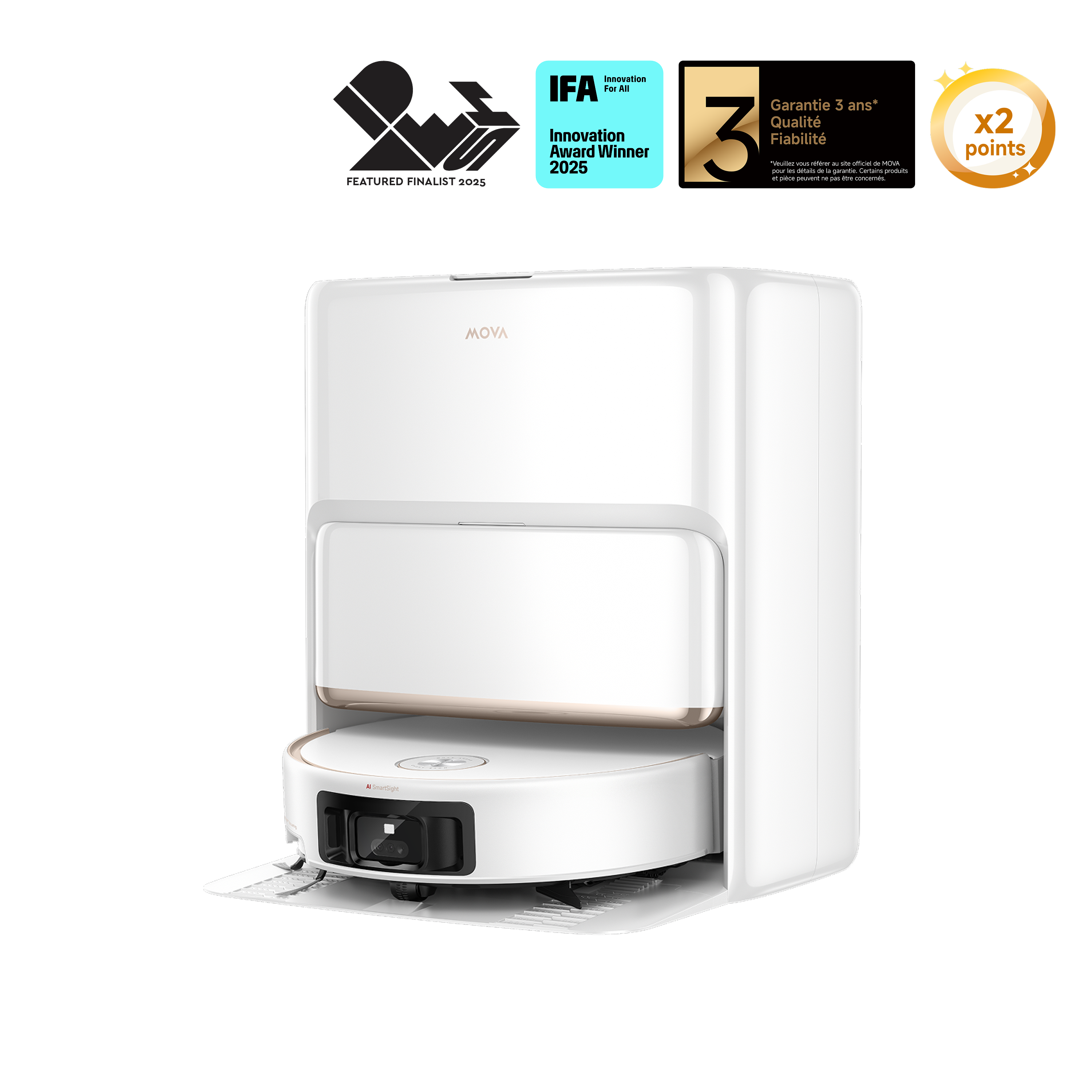 Semaine MOVA MOVA Z60 Ultra Roller Complete Robot Aspirateur