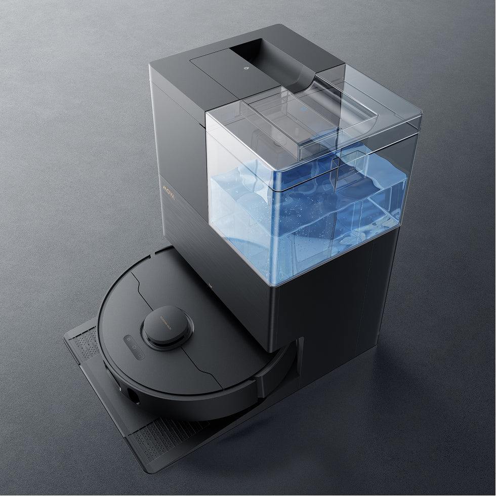 Réservoir d’eau grande capacité pour un nettoyage de toute la pièce