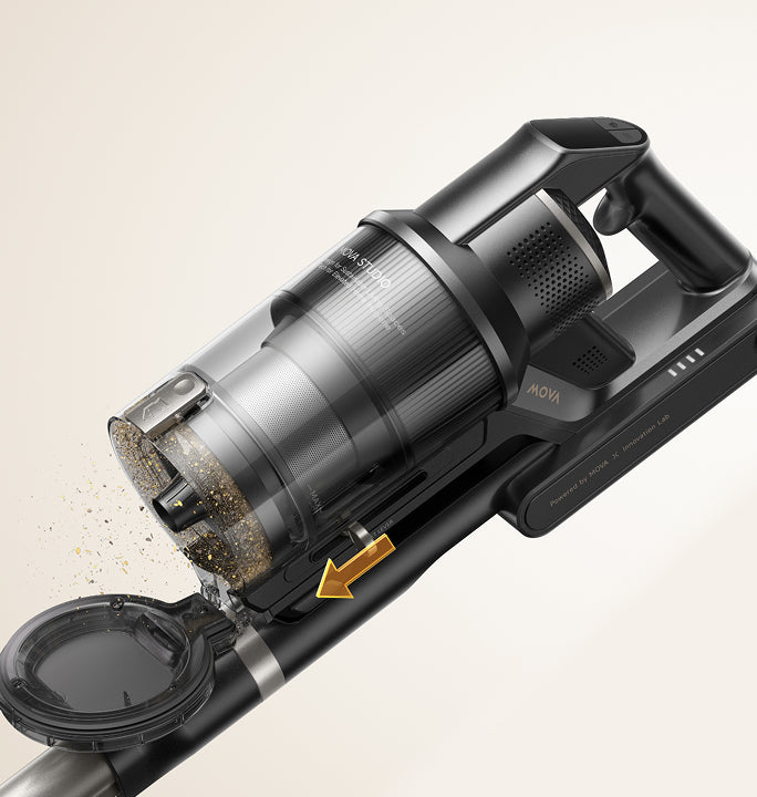 mova g70 nettoyage facile du filtre coulissant