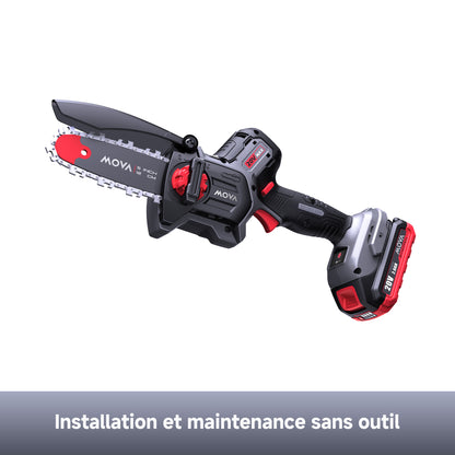 Scie d'élagage sans balais 20 V, 12 cm