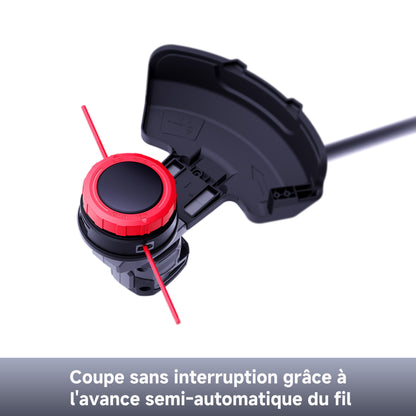 Coupe-herbe/coupe-bordures sans balais 20 V, 38 cm