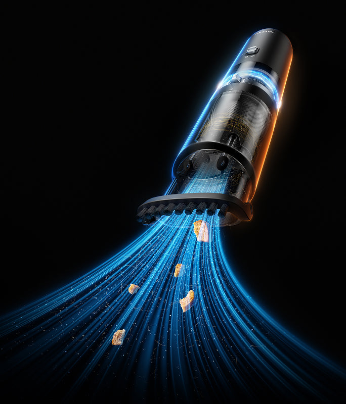 Aspiration 18 000 Pa avec moteur Vortex Core™