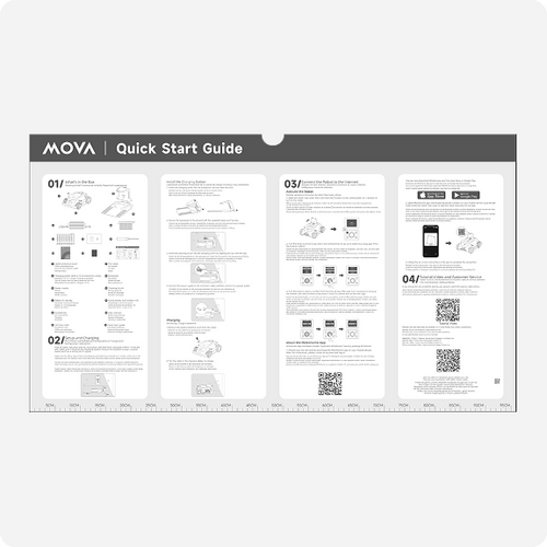 mova série lidax ultra awd guide de démarrage rapide