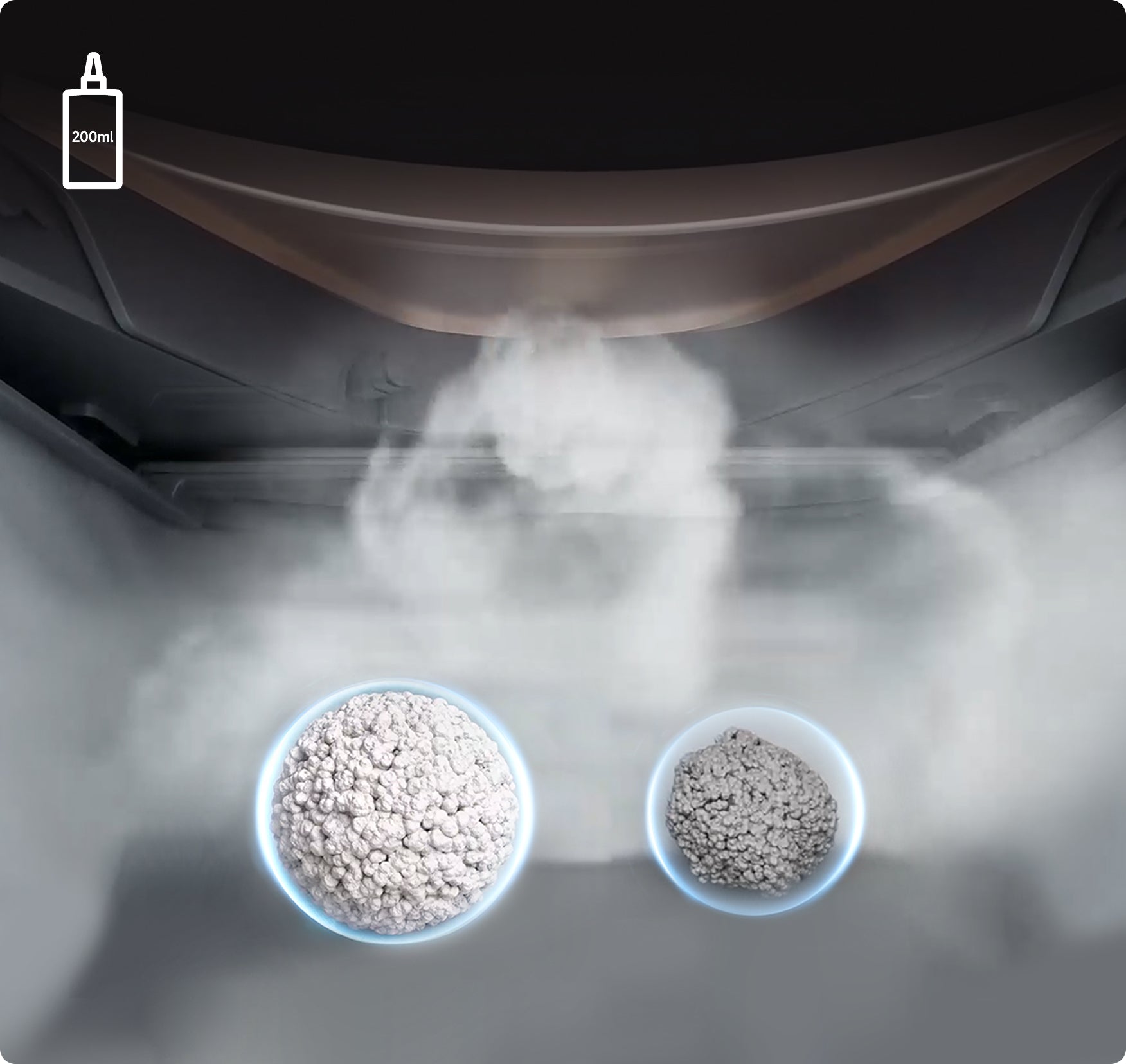 mova lr10 prime système de pulvérisation inférieur désodorisation