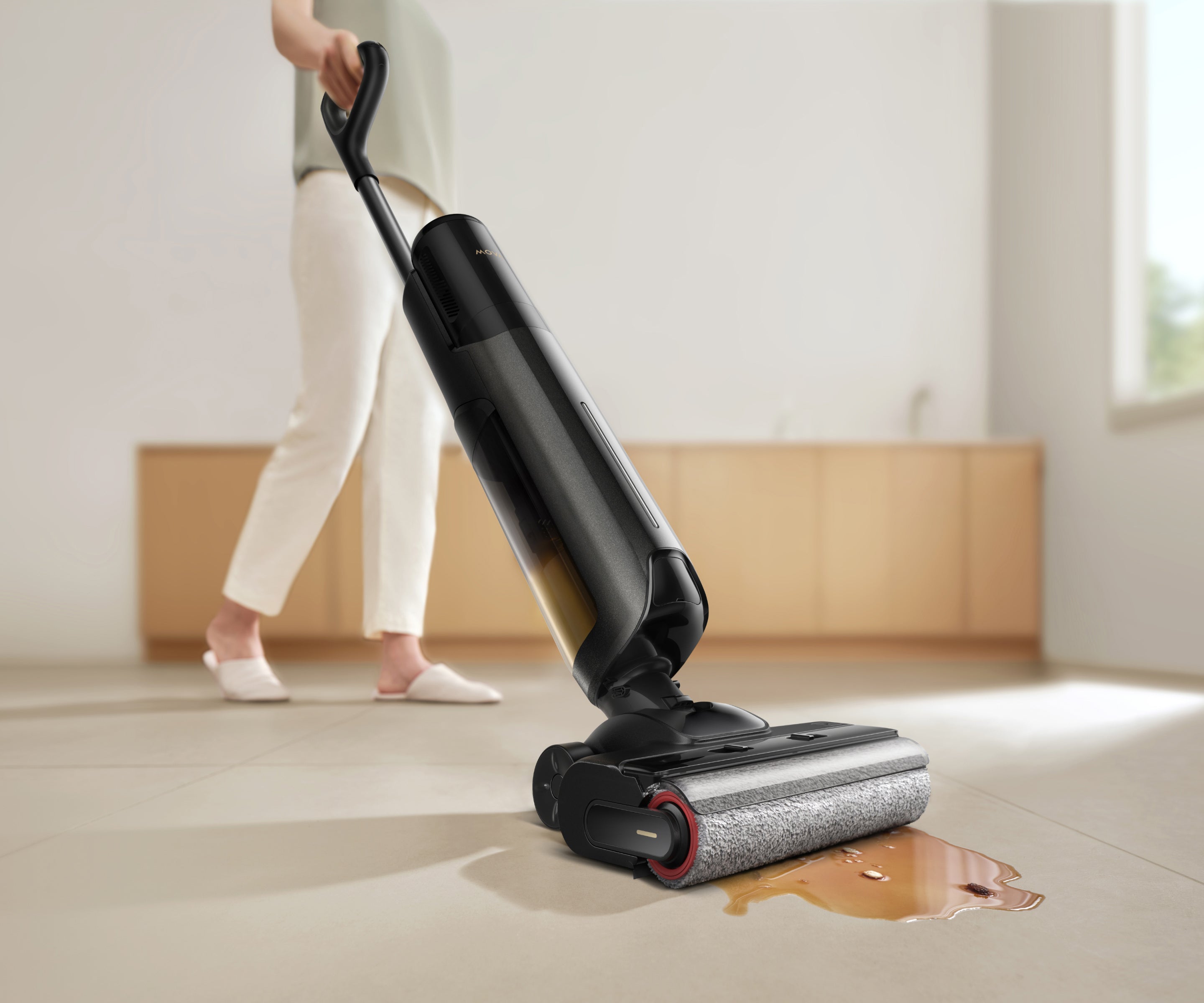Une glisse fluide pour un nettoyage impeccable - 