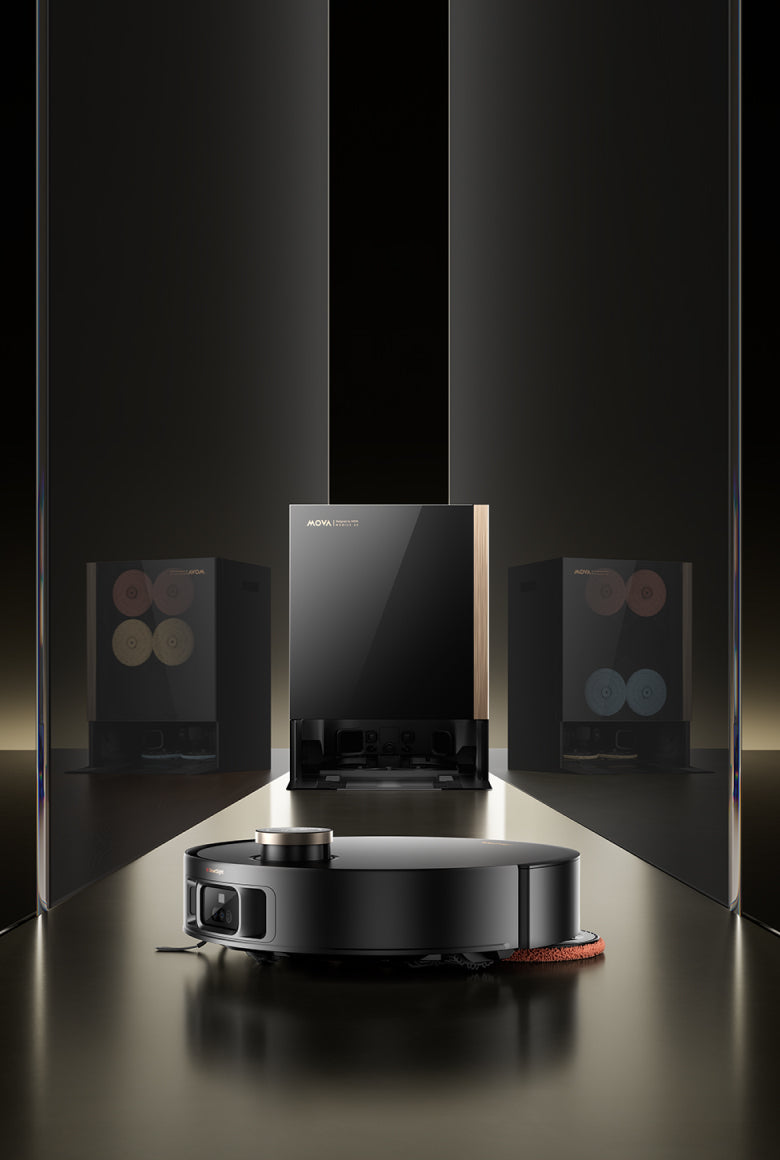 mova mobius 60 aspirateur robot avec système mopswap