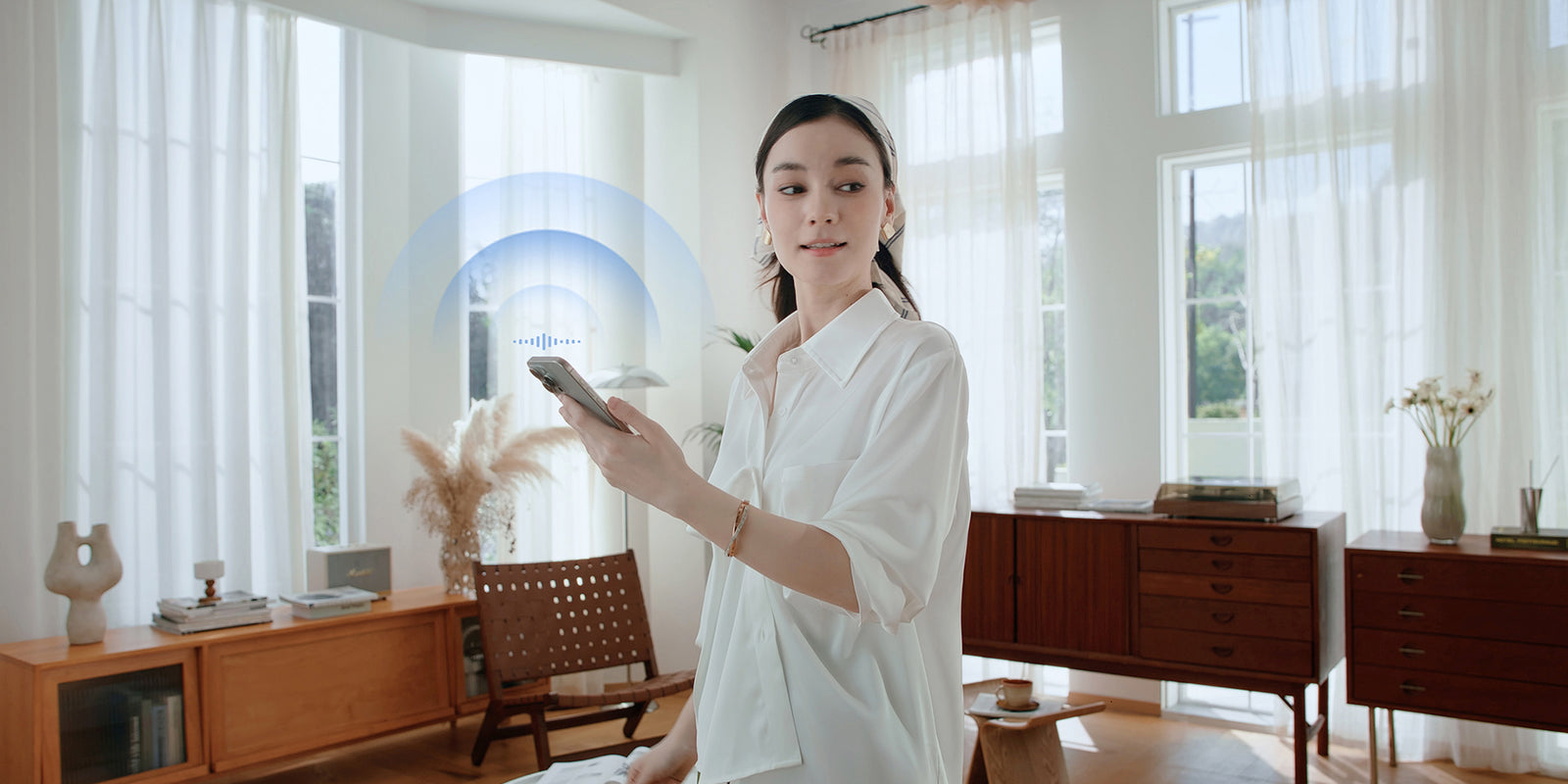 Annonces vocales, contrôle tout en simplicité - 