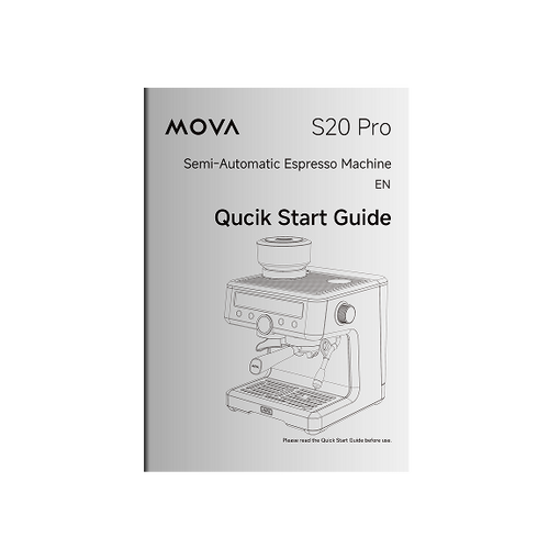 mova s20 pro machine expresso manuel d’utilisation