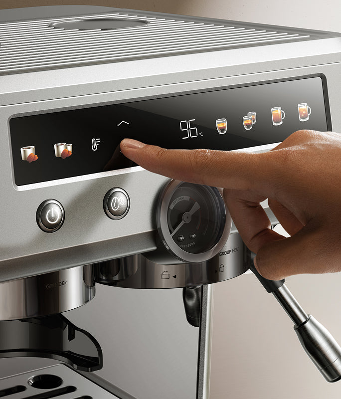 mova s20 pro machine expresso affichage & commande d'écran