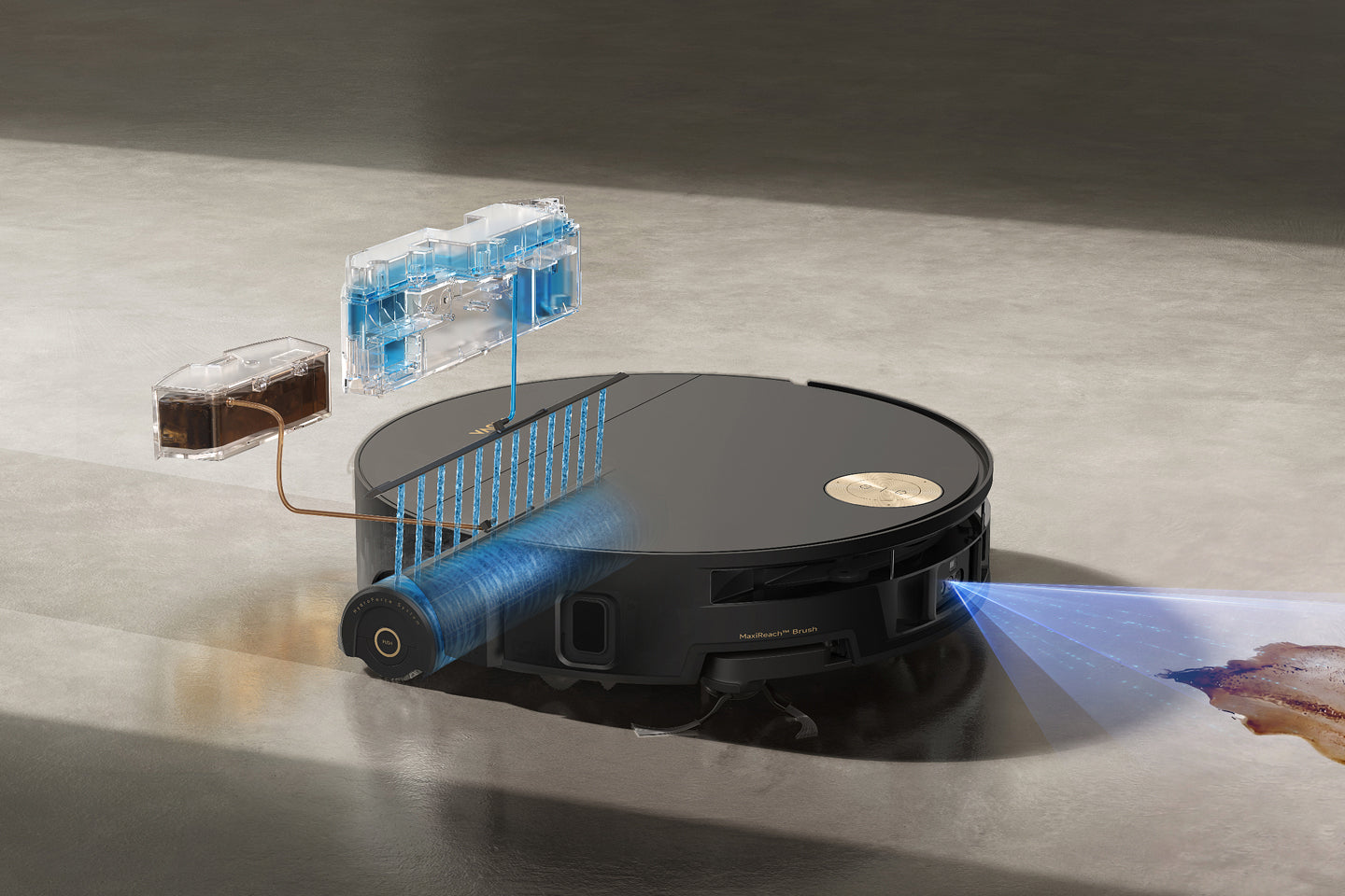 Lavage HydroForce™ : nettoyage en profondeur à haute pression avec eau courante