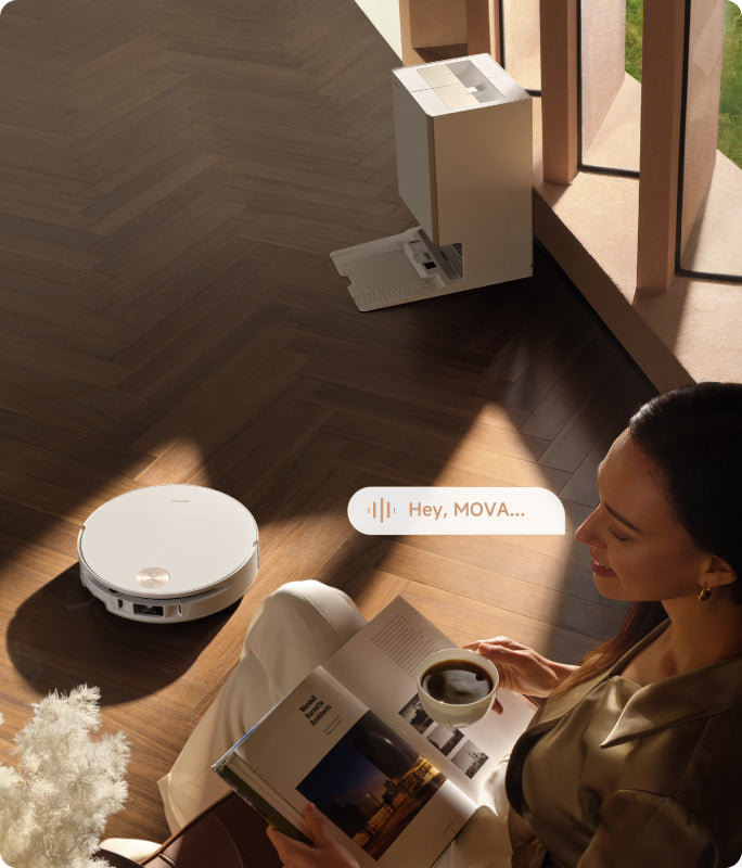 Commande vocale, nettoyage intelligent - 