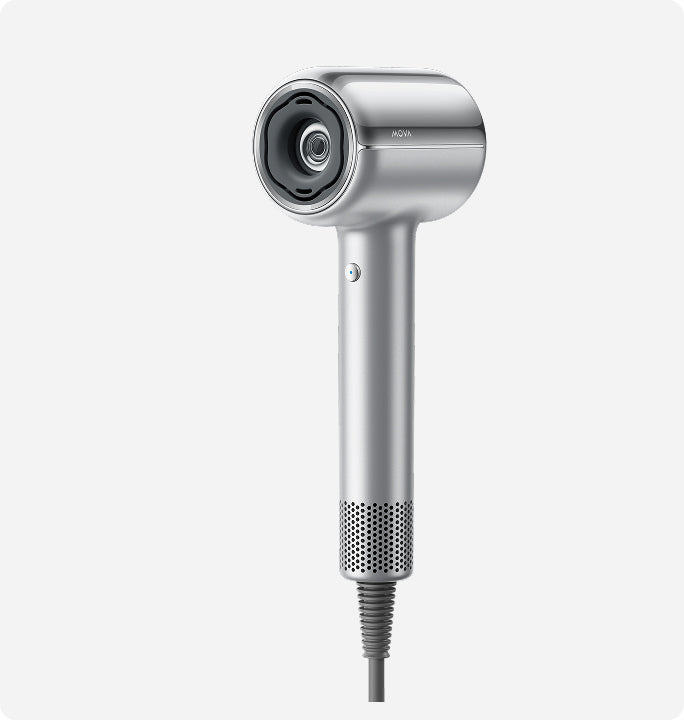 mova shine 20 argent sèche-cheveux