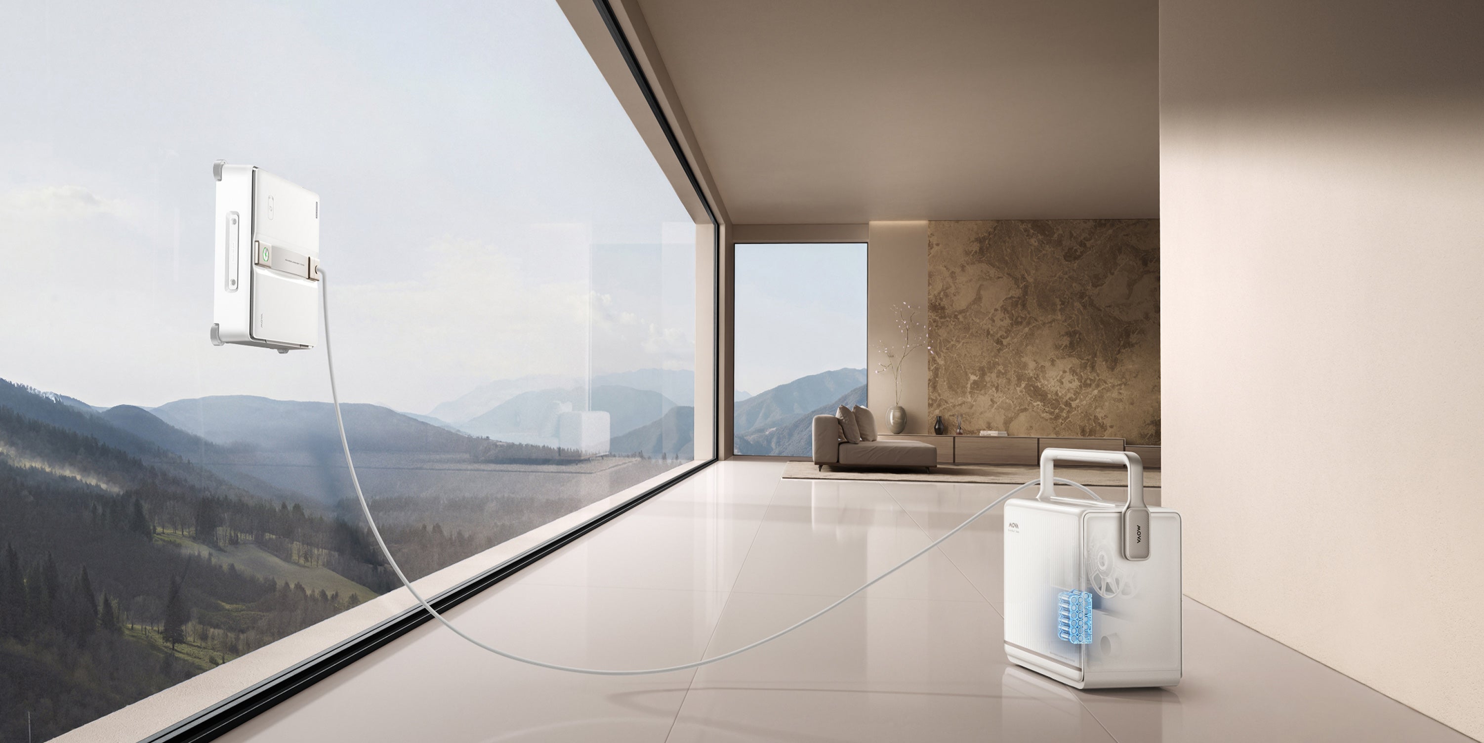 MOVA T1 Station Robot lave-vitres Station multifonction BoostBay™