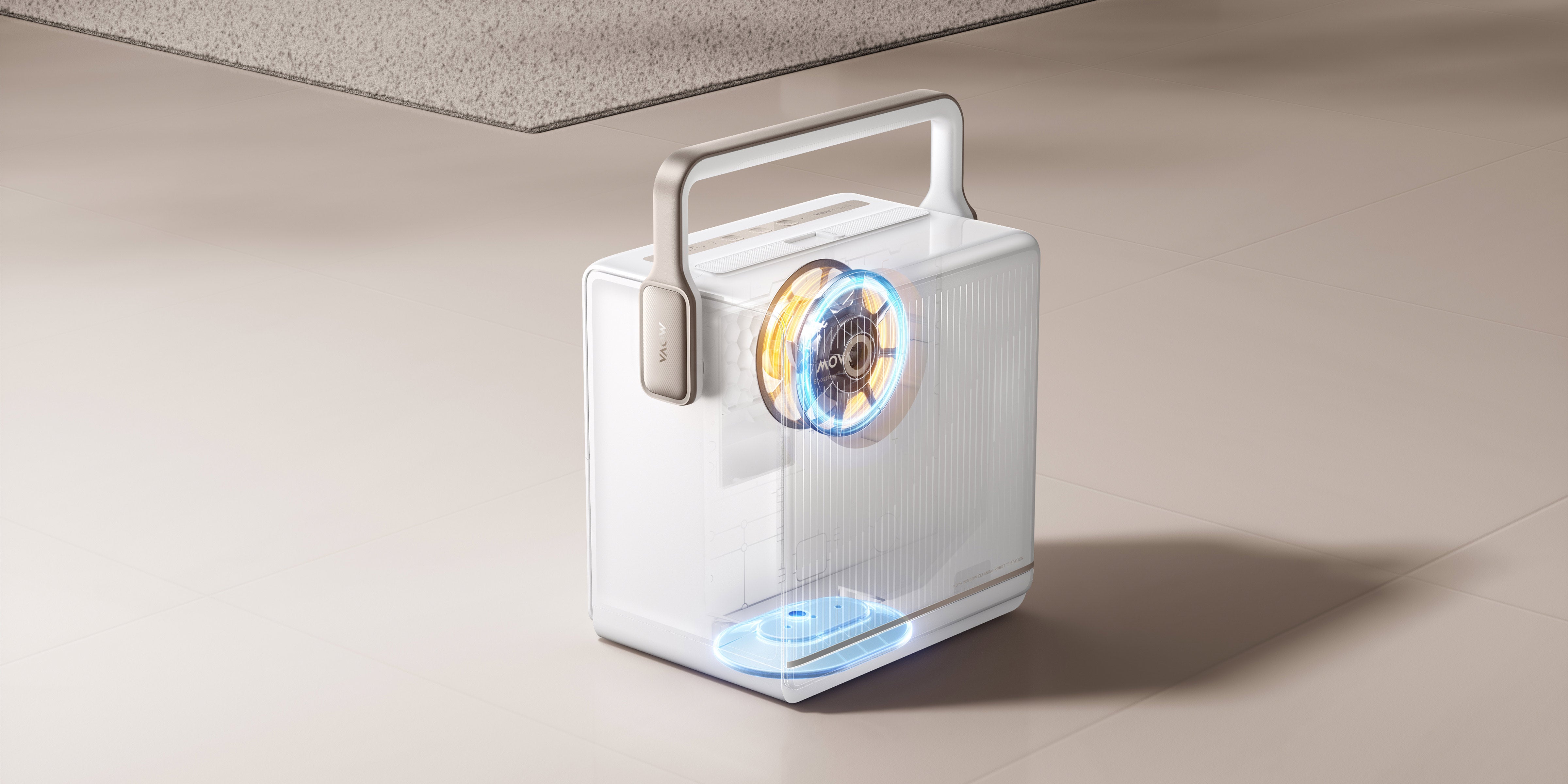 MOVA T1 Station Robot lave-vitres La sécurité commence à la base