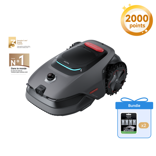 Pack MOVA LiDAX Ultra 1200 + 2 kits de lames à démontage rapide