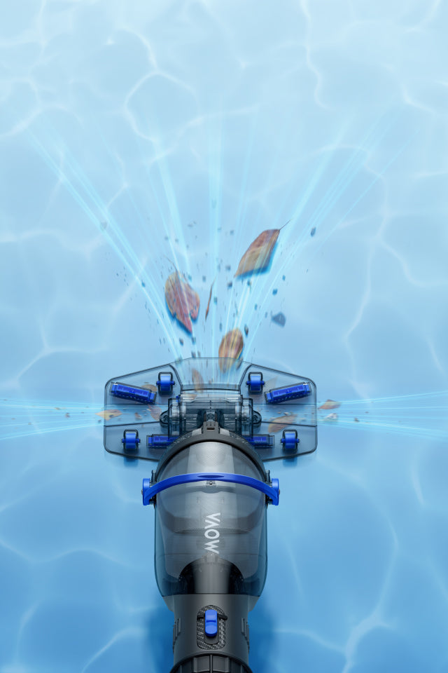 Tête d'aspiration visible