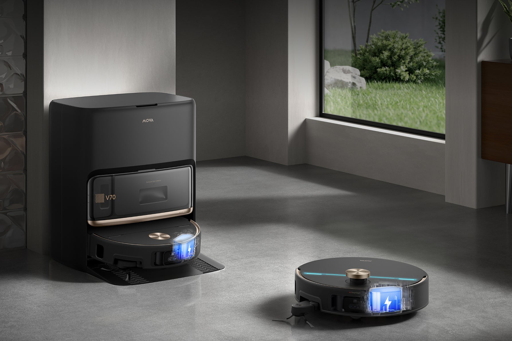 Charge rapide + reprise intelligente - 