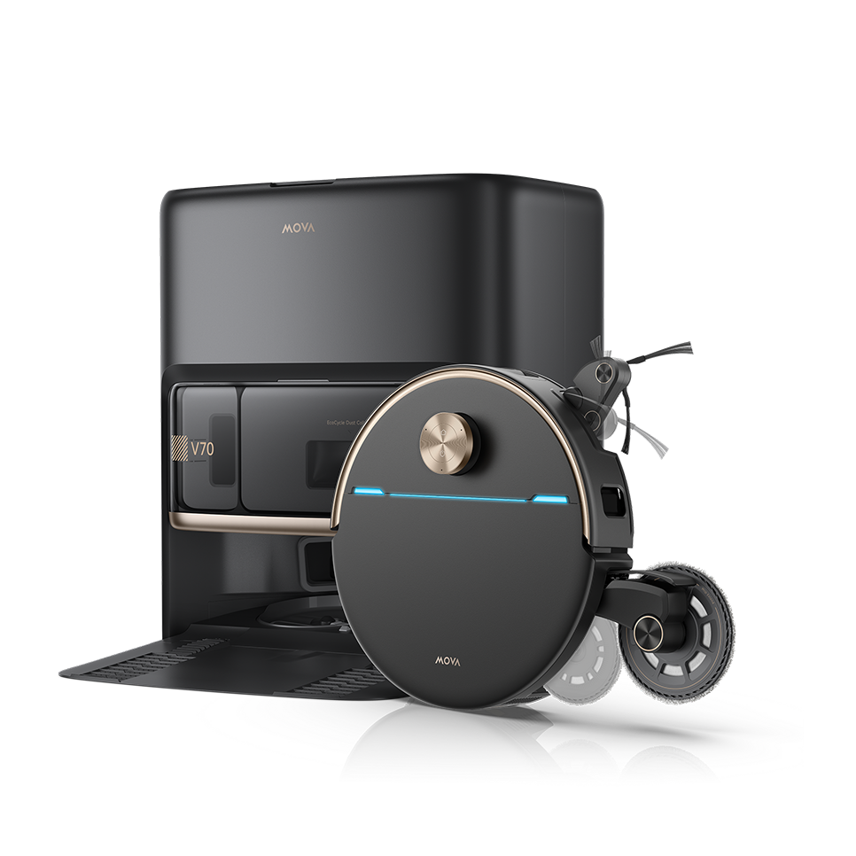 MOVA V70 Ultra Complete X Robot aspirateur Noir