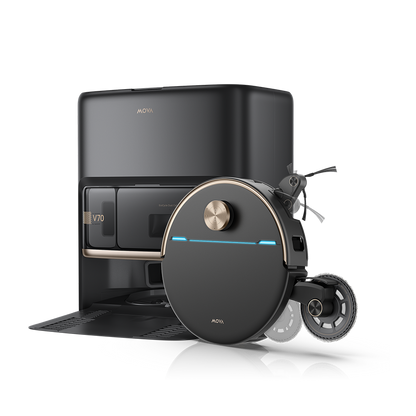 MOVA V70 Ultra Complete X Robot aspirateur Noir