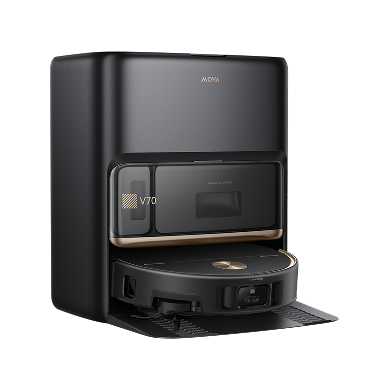 MOVA V70 Ultra Complete X Robot aspirateur Noir