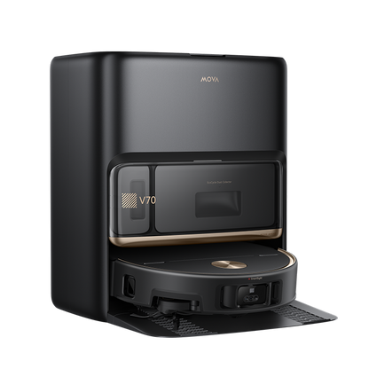 MOVA V70 Ultra Complete X Robot aspirateur Noir