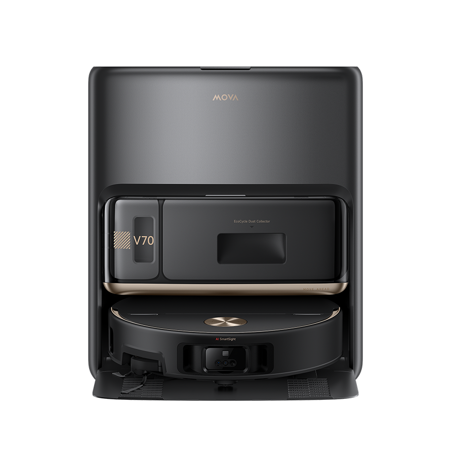 MOVA V70 Ultra Complete X Robot aspirateur Noir