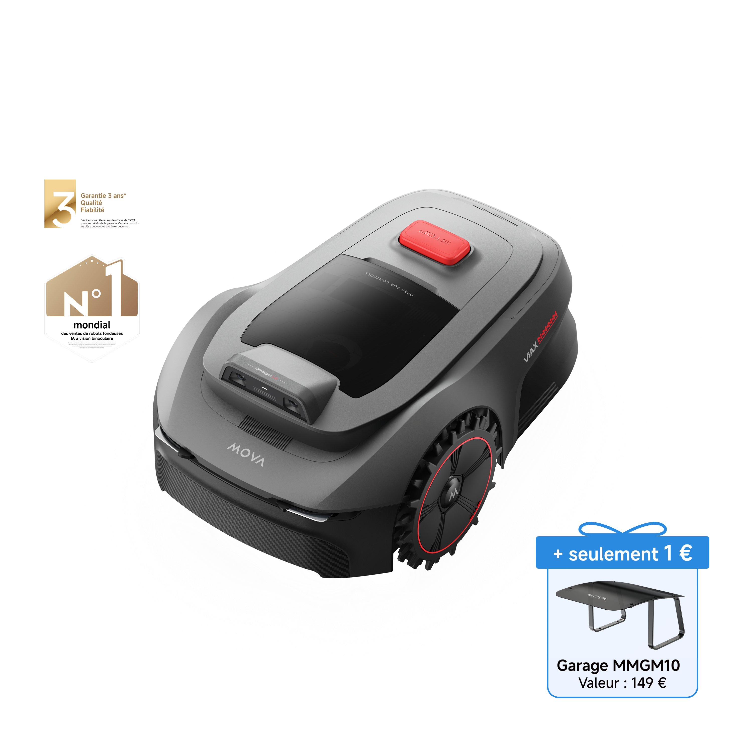 Semaine MOVA MOVA ViAX 250 Robot tondeuse